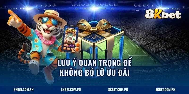 Lưu ý quan trọng để không bỏ lỡ ưu đãi