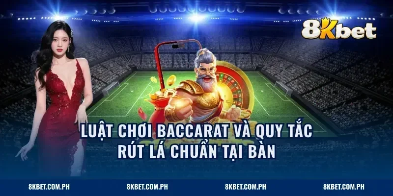 Luật chơi baccarat và quy tắc rút lá chuẩn tại bàn
